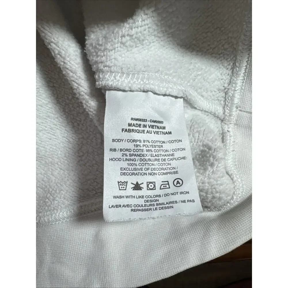 Nike‎ Panola White And Green Hoodie Sweatshirt XL Athleisure Comfort